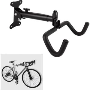 Fahrrad Wandhalterung für E-Bikes und Mountainbikes – Klappbar für Garage und Wohnung bis 20kg
