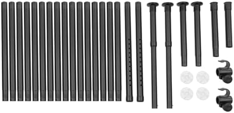 Raumteiler Paraventgestell Gardinenstange - Ausziehbare, freistehende Lösung für Wohnzimmer und Balkone, 0.7-1.77x 1.22-