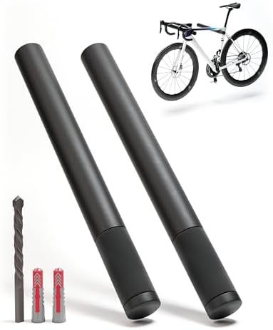 Borgen Fahrrad Wandhalterung aus Holz – stabile 20 kg Tragkraft für Rennrad, MTB & E-Bike