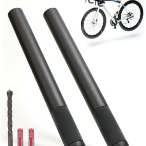 Borgen Fahrrad Wandhalterung aus Holz - stabile 20 kg Tragkraft für Rennrad, MTB und E-Bike Zuhause