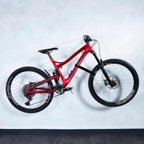 Borgen Fahrrad Wandhalterung aus Holz – stabile 20 kg Tragkraft für Rennrad, MTB & E-Bike